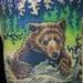 Tattoos - Bear and mountain scene - 69993